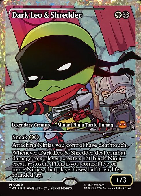 Dark Leo & Shredder (Foil)