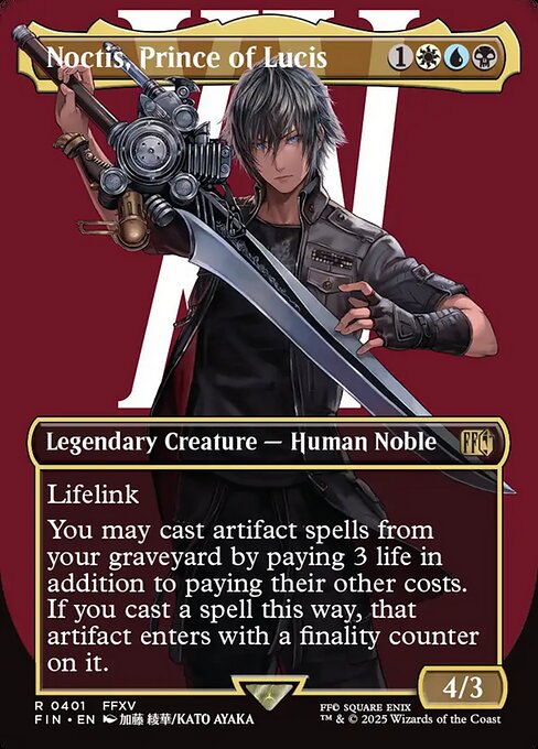 Noctis, Prince of Lucis (Foil)
