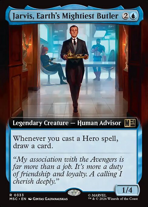 Jarvis, Earth's Mightiest Butler (Foil)