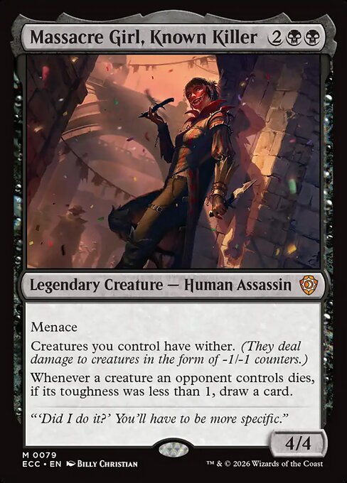 Massacre Girl, Known Killer (Foil)