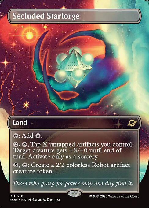 Secluded Starforge (Foil)