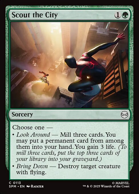 Scout the City (Foil)
