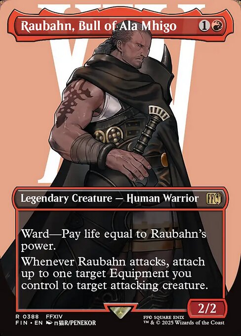 Raubahn, Bull of Ala Mhigo (Foil)