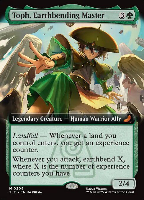 Toph, Earthbending Master (Foil)