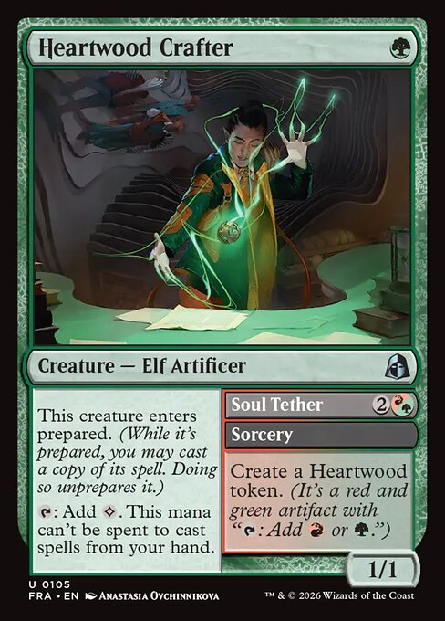 Heartwood Crafter // Soul Tether (Foil)