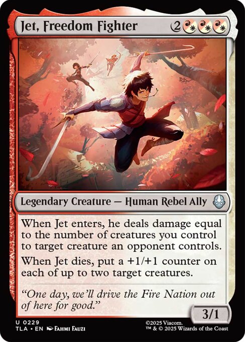 Jet, Freedom Fighter (Foil)
