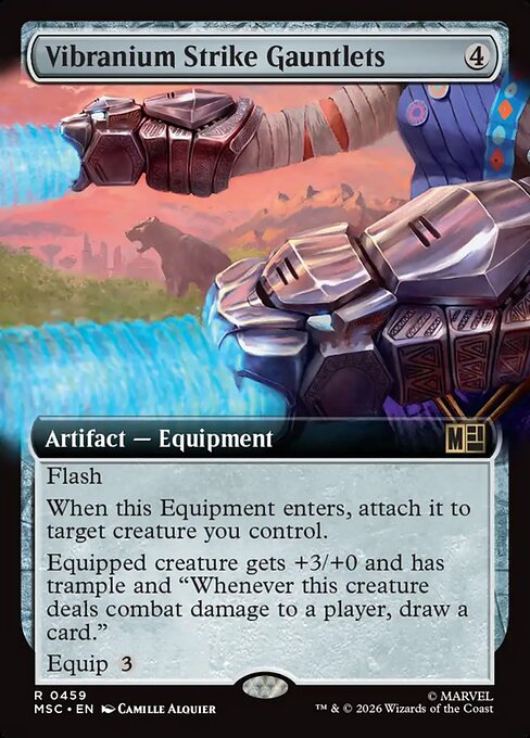 Vibranium Strike Gauntlets (Foil)
