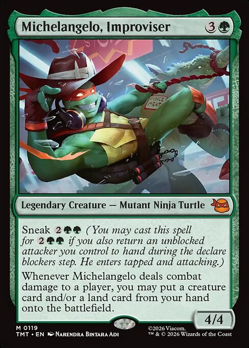 Michelangelo, Improviser (Foil)