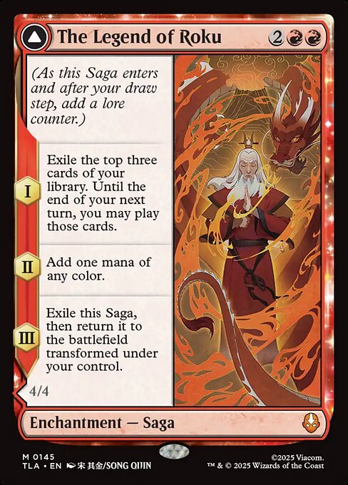 The Legend of Roku // Avatar Roku (Foil)
