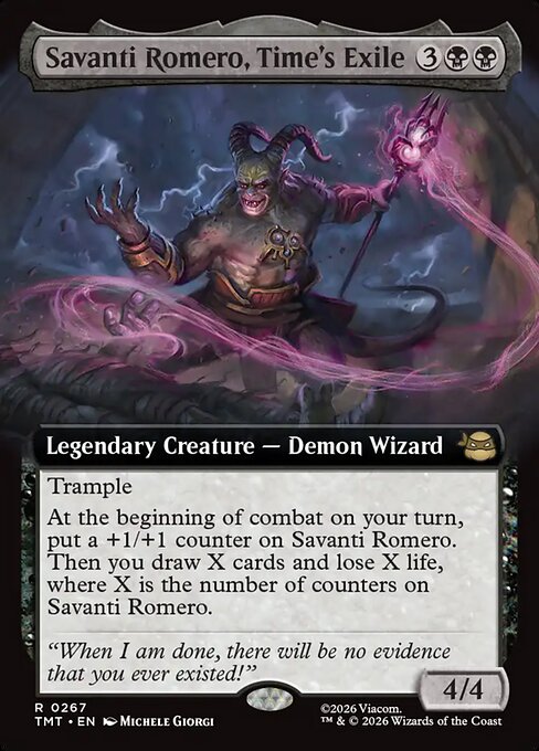 Savanti Romero, Time's Exile (Foil)