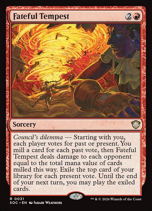 Fateful Tempest (Foil)