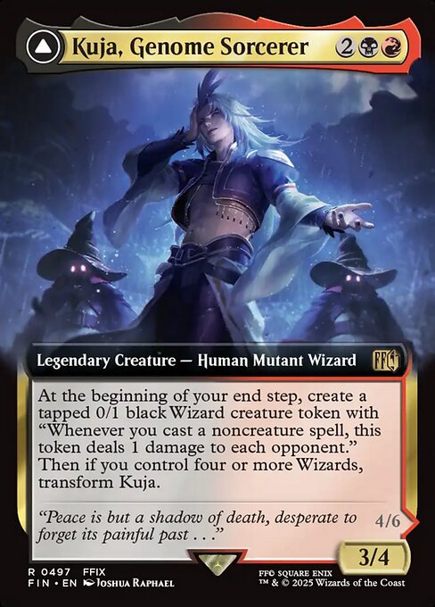 Kuja, Genome Sorcerer // Trance Kuja, Fate Defied (Foil)