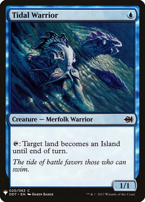 {T}: Target land becomes an Island until end of turn.