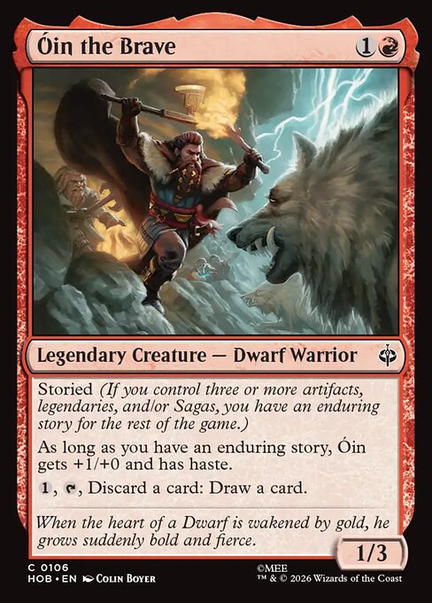 Óin the Brave (Foil)