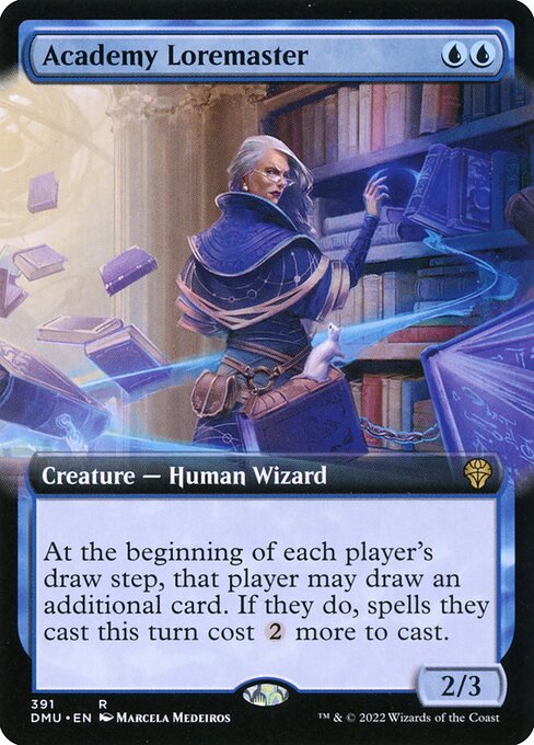 At the beginning of each player's draw step, that player may draw an additional card. If they do, spells they cast this turn cost {2} more to cast.