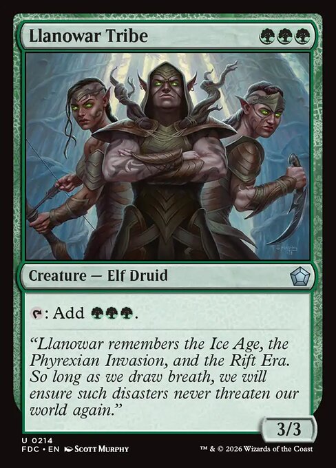 Llanowar Tribe (Foil)
