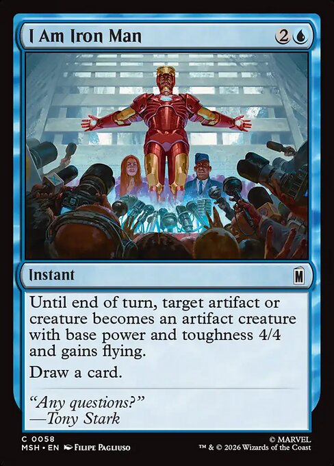 I Am Iron Man (Foil)