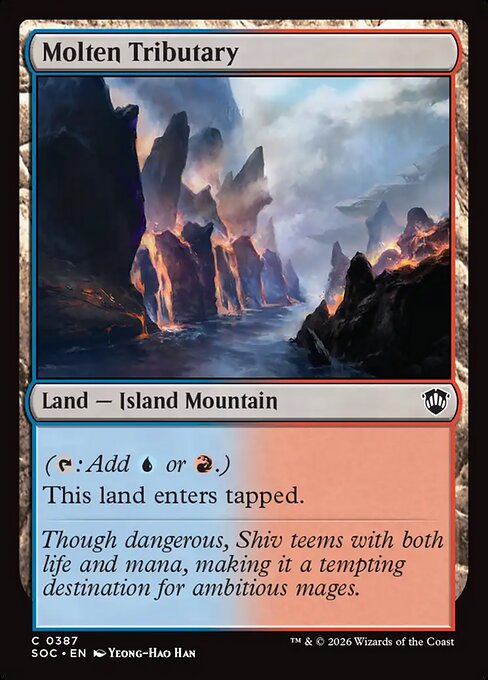 Molten Tributary (Foil)