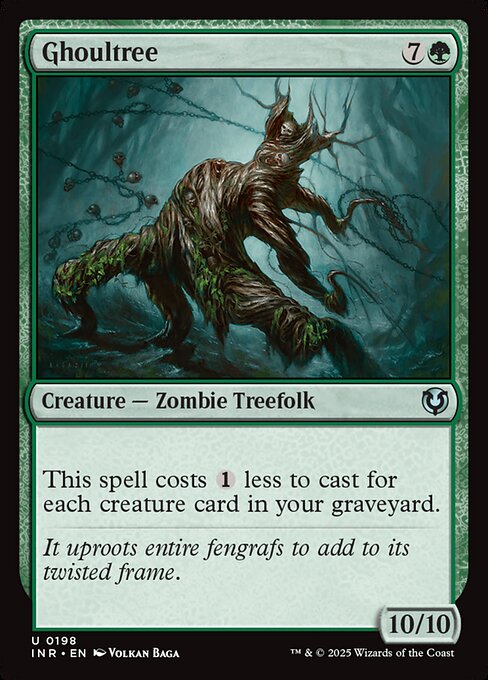 This spell costs {1} less to cast for each creature card in your graveyard.