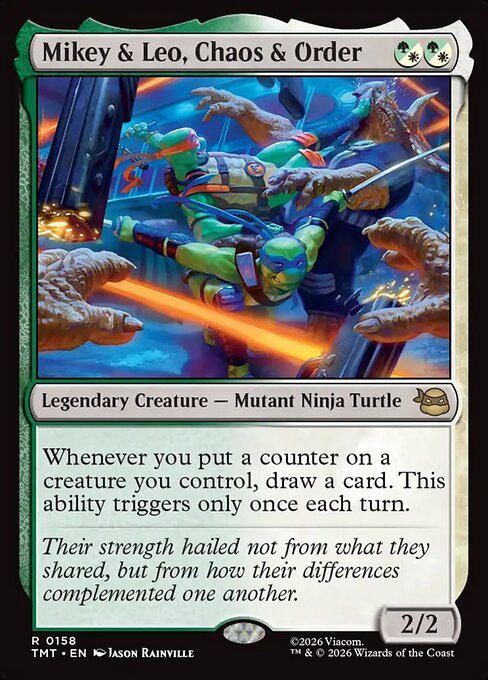Mikey & Leo, Chaos & Order (Foil)