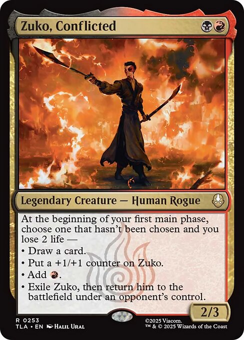 Zuko, Conflicted (Foil)