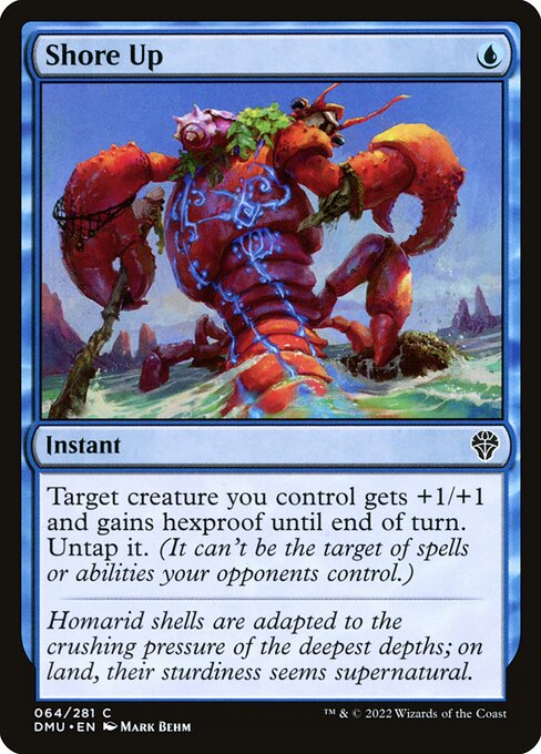 Target creature you control gets +1/+1 and gains hexproof until end of turn. Untap it. (It can't be the target of spells or abilities your opponents control.)