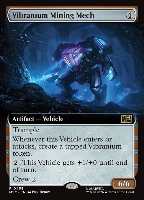 Vibranium Mining Mech (Foil)