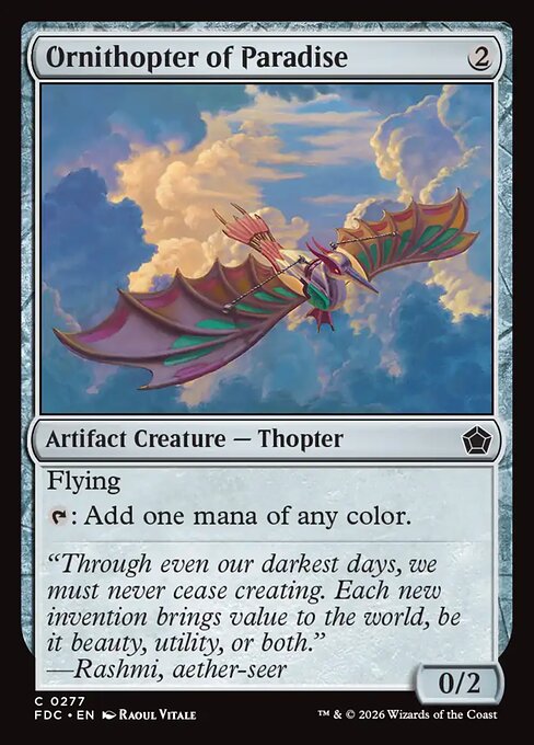 Ornithopter of Paradise (Foil)