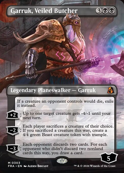 Garruk, Veiled Butcher (Foil)