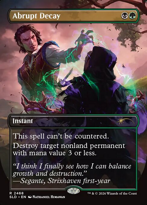 Abrupt Decay (Foil)