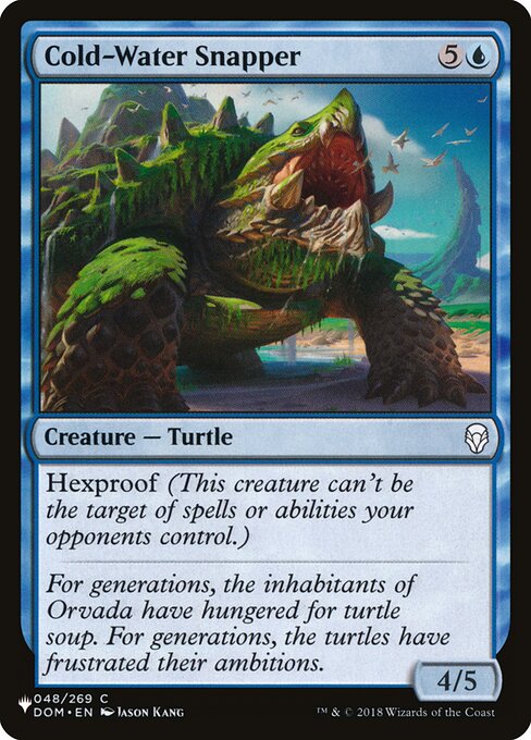 Hexproof (This creature can't be the target of spells or abilities your opponents control.)