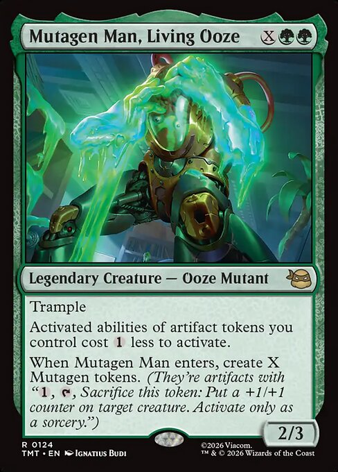 Mutagen Man, Living Ooze (Foil)