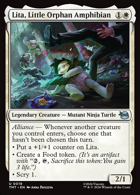 Lita, Little Orphan Amphibian (Foil)