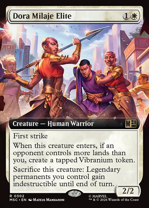 Dora Milaje Elite (Foil)