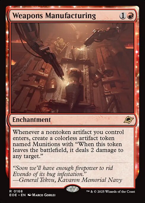 Weapons Manufacturing (Foil)
