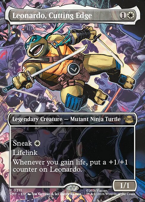 Leonardo, Cutting Edge (Foil)