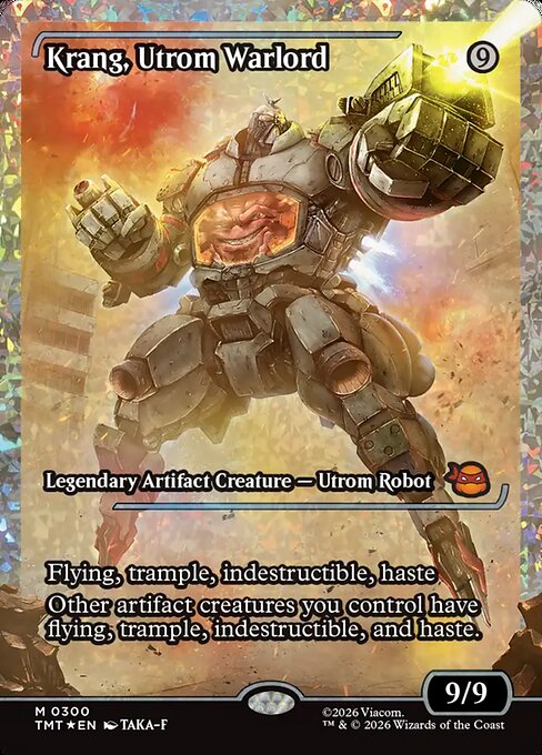 Krang, Utrom Warlord (Foil)