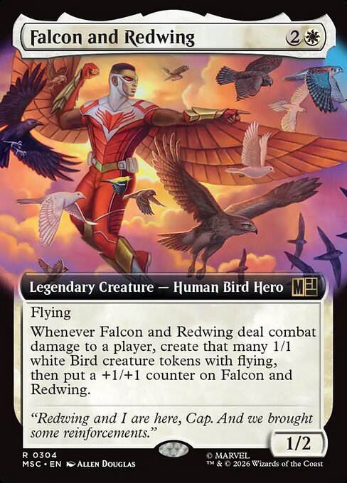 Falcon and Redwing (Foil)
