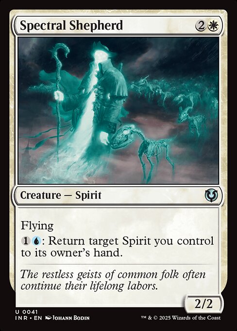 Flying
{1}{U}: Return target Spirit you control to its owner's hand.