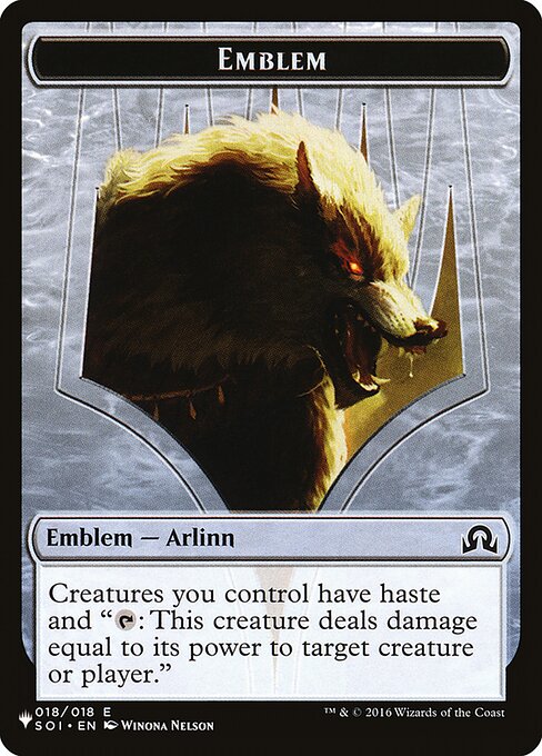 Creatures you control have haste and "{T}: This creature deals damage equal to its power to any target."