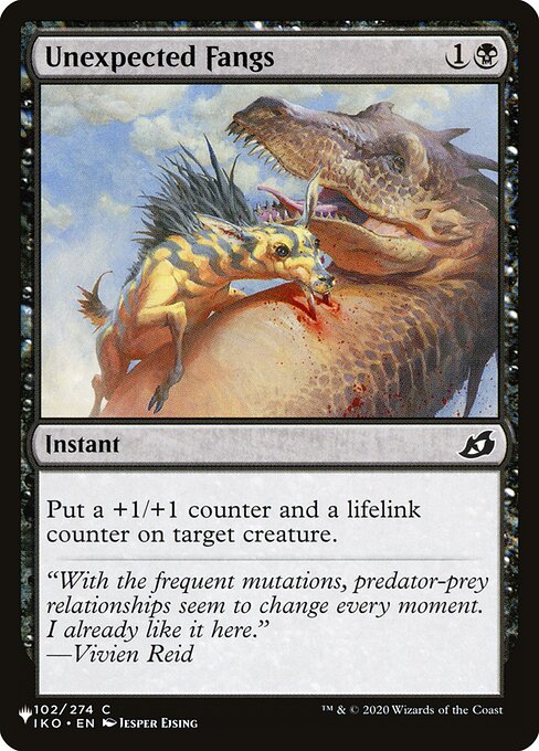 Put a +1/+1 counter and a lifelink counter on target creature.