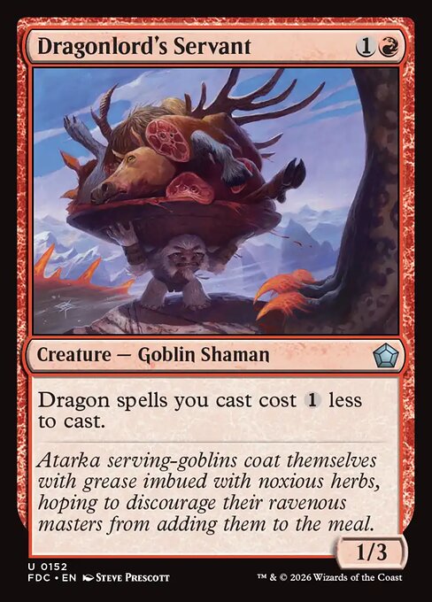 Dragonlord's Servant (Foil)