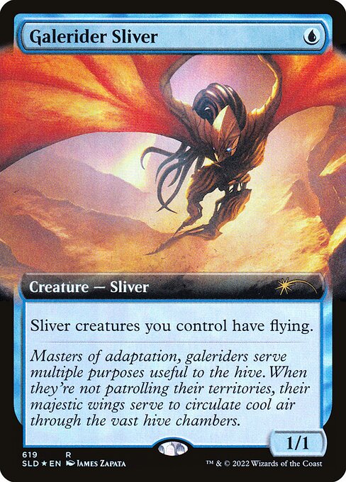 Sliver creatures you control have flying.