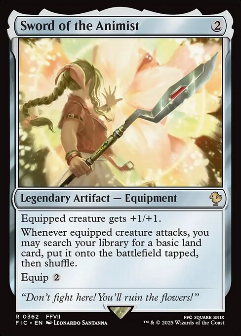 Sword of the Animist (Foil)