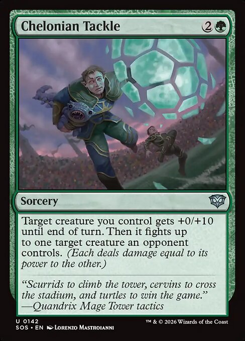 Chelonian Tackle (Foil)
