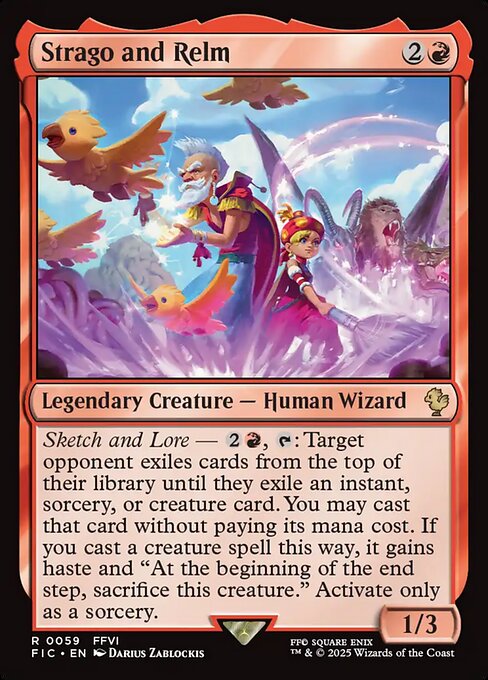 Strago and Relm (Foil)