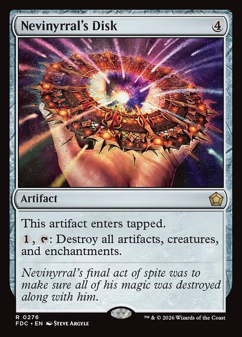 Nevinyrral's Disk (Foil)