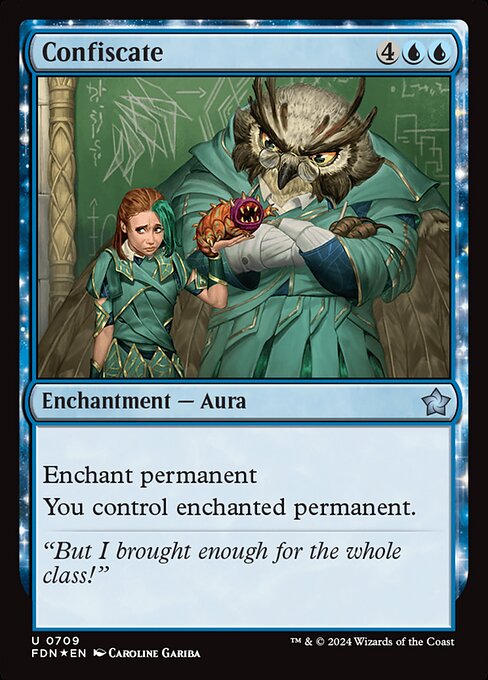 Enchant permanent
You control enchanted permanent.