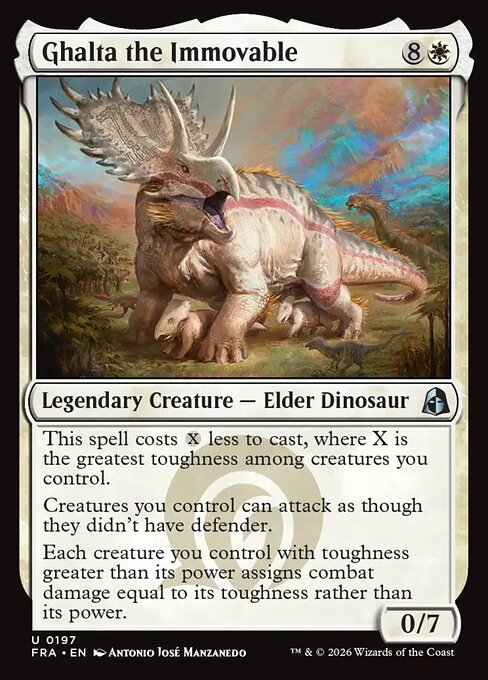 Ghalta the Immovable (Foil)