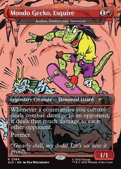 Kediss, Emberclaw Familiar (Foil)